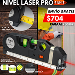 NIVEL LASER LEVELPRO3 CON FLEXOMETRO