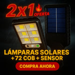 Lámpara solar paleta de casa